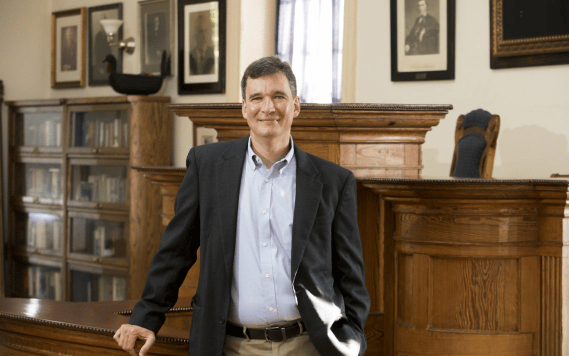 Scott Messer, director of historic preservation, starts his 18th year at the University of Georgia in November (Photo by Dorothy Kozlowski)